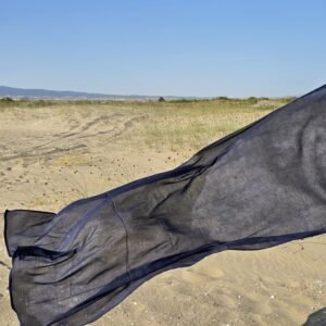 Özel Desen Siyah Şal